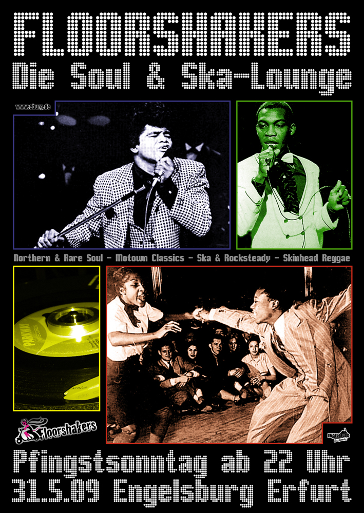 Floorshakers am Pfingstsonntag (31.5.)