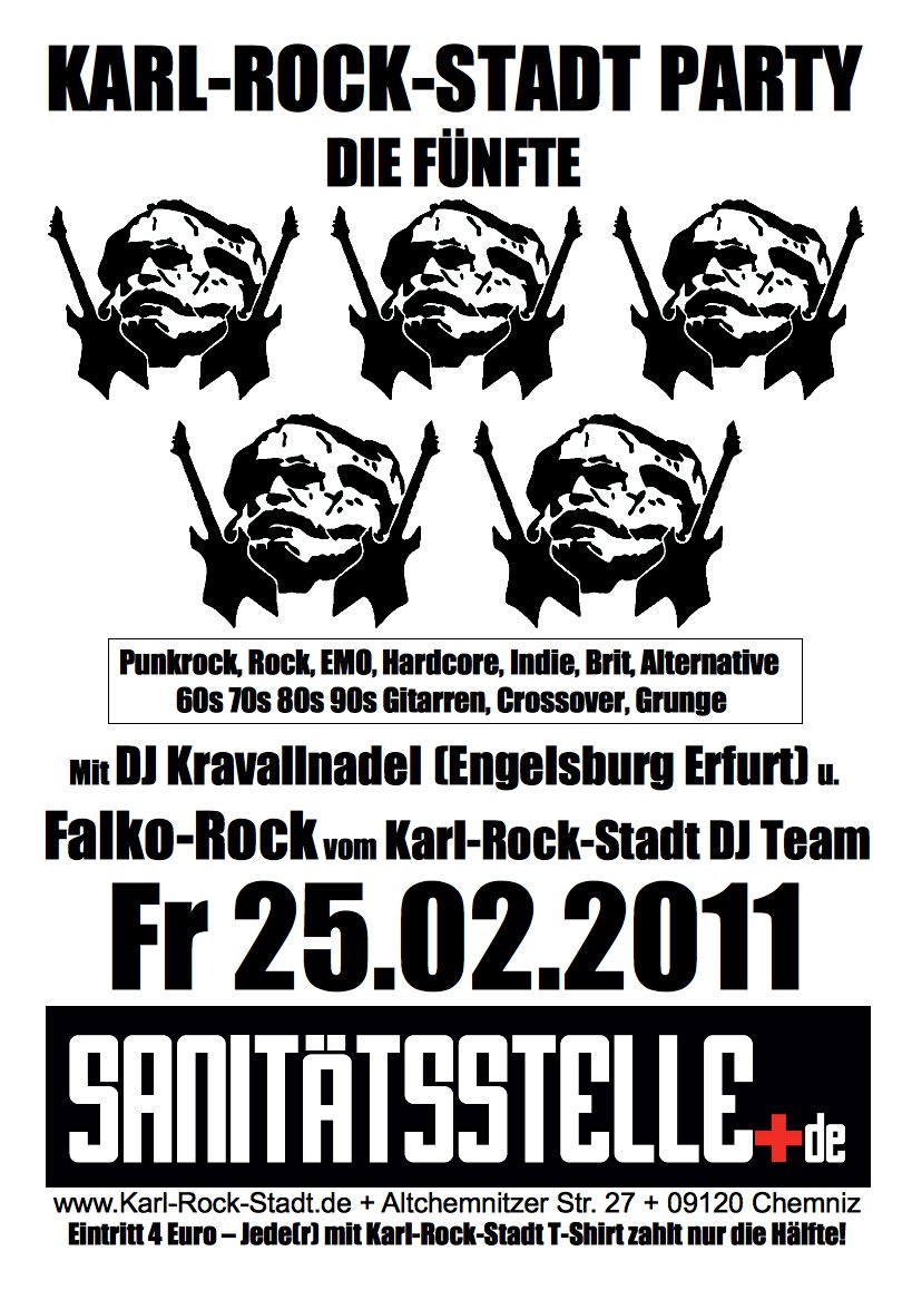 Karl-Rock-Stadt Party - Die Fünfte!