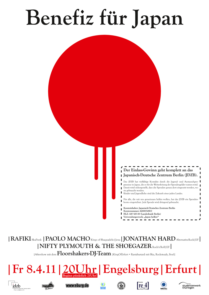 Japan-Benefiz in der Eburg am 8.4.2011