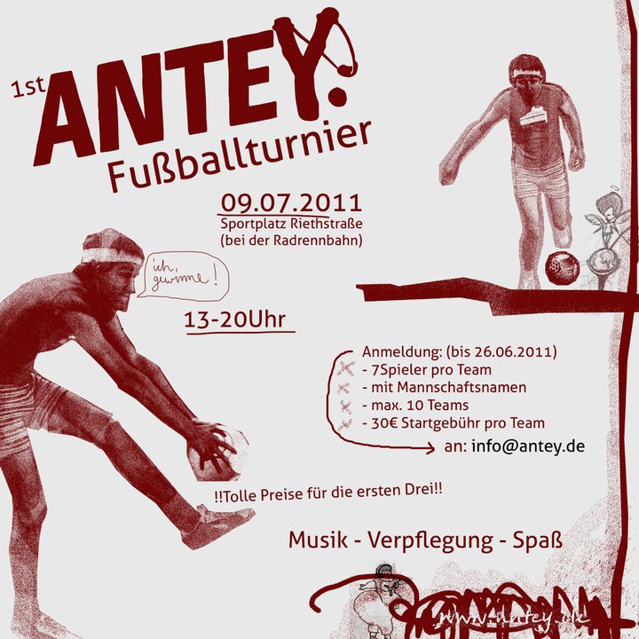 ANTEY-Cup mit der Krawallnadel