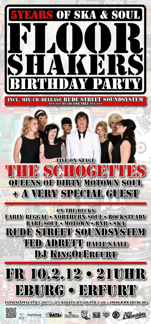 Floorshakers wird 5 Jahre alt!