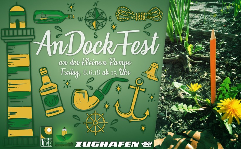 Am 8.6. wird feierlich am Zughafen angedockt: AnDockFest!