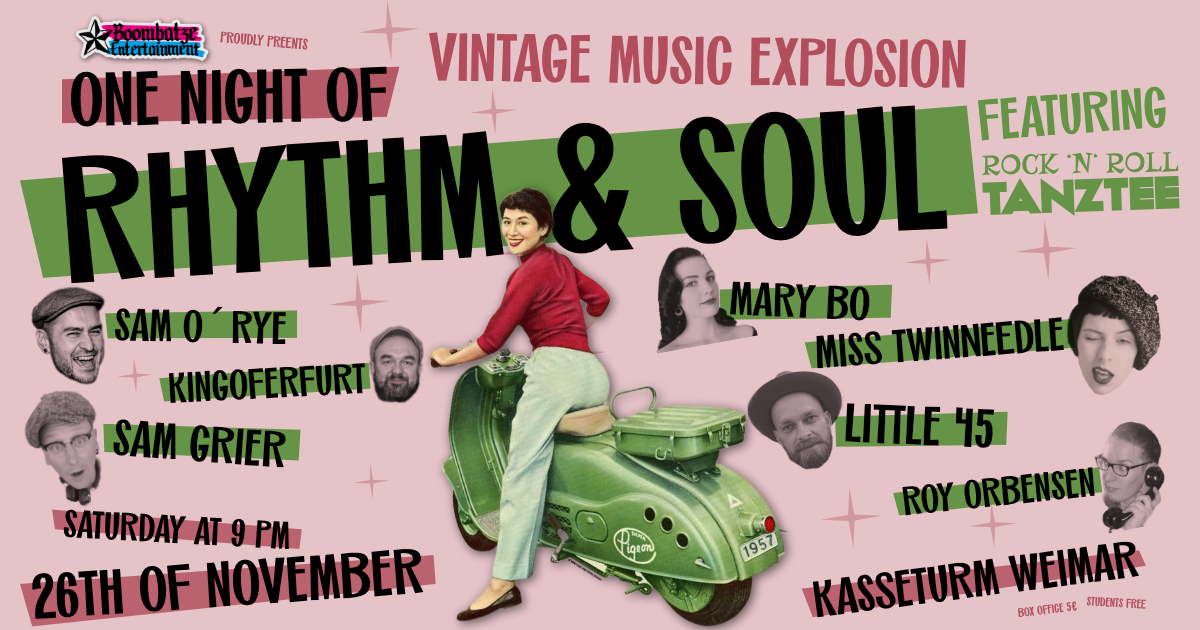 One Night Of Rhythm & Soul – Vintage Music Explosion