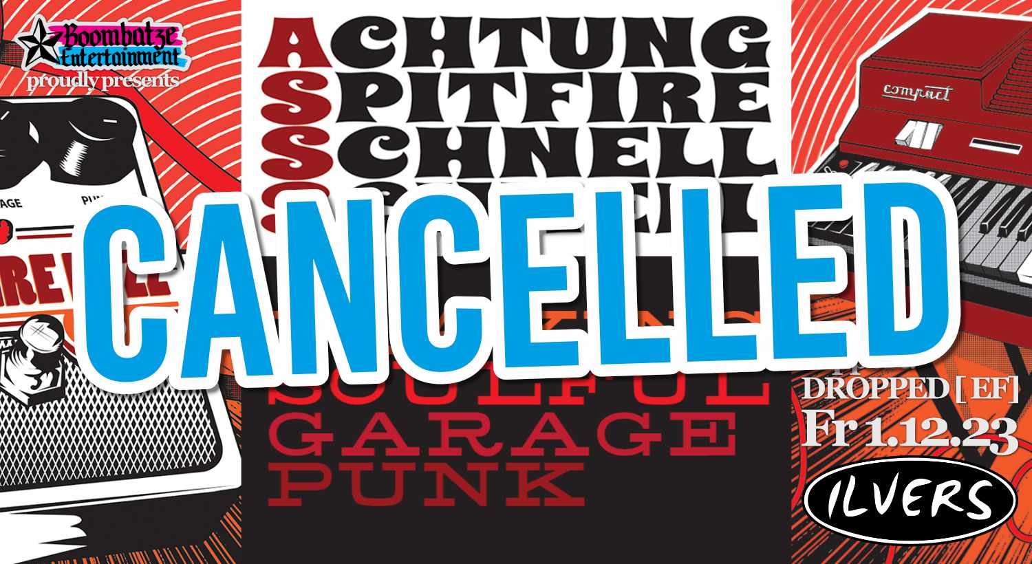 ACHTUNG SPITFIRE SCHNELL SCHNELL leider abgesagt.