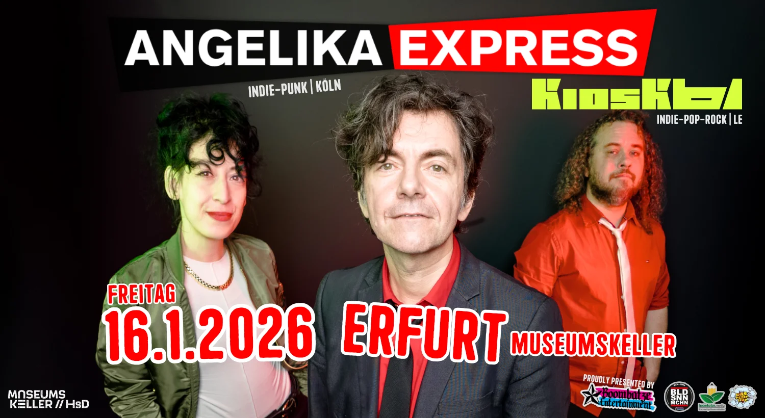 ANGELIKA EXPRESS [K] + KIOSK61 [LE] | Museumskeller Erfurt