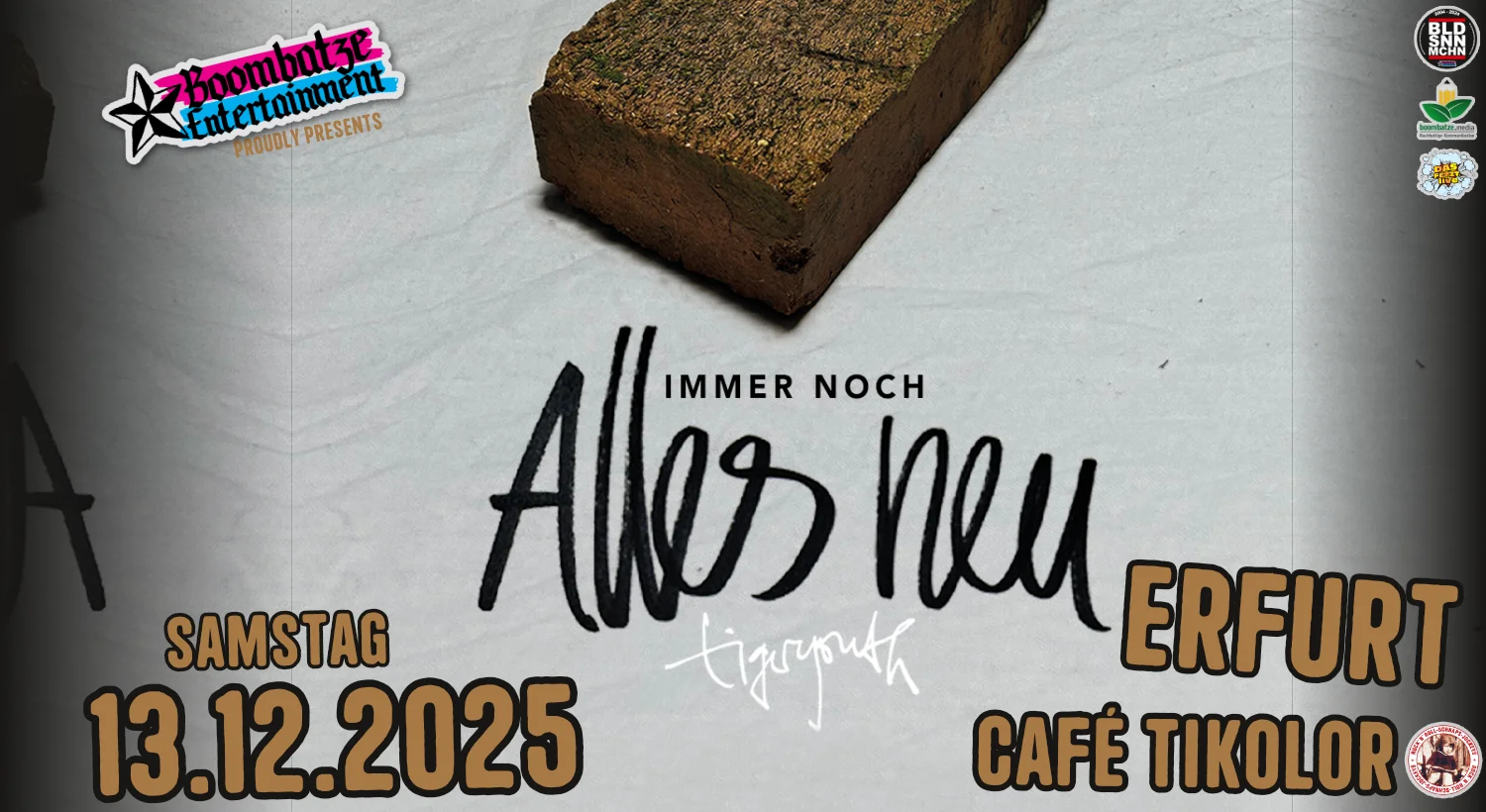 TIGERYOUTH [D] + SCHLÜND [EF] | Café Tikolor Erfurt