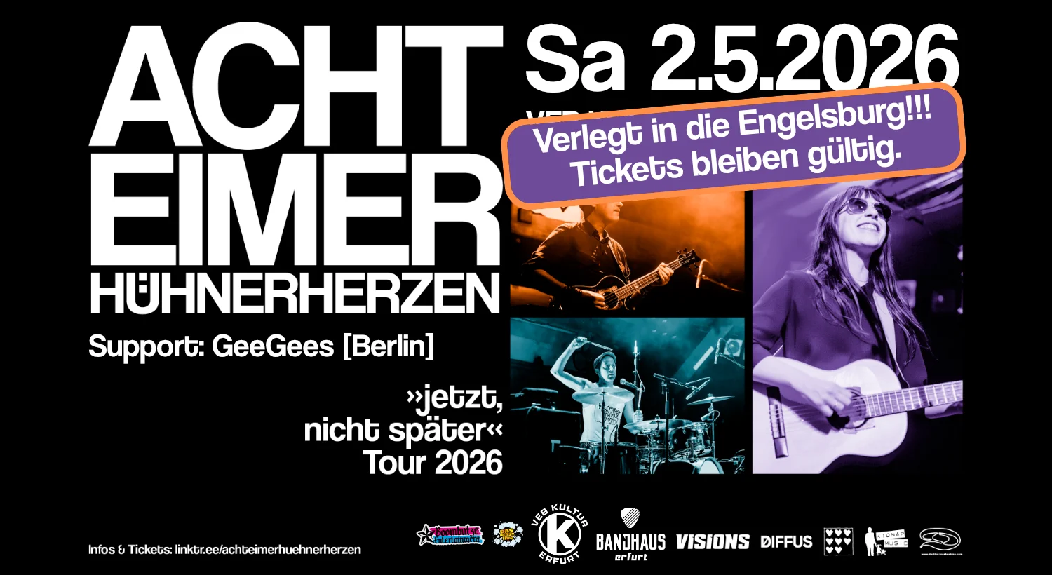 [Ausverkauft!] ACHT EIMER HÜHNERHERZEN | Engelsburg Erfurt