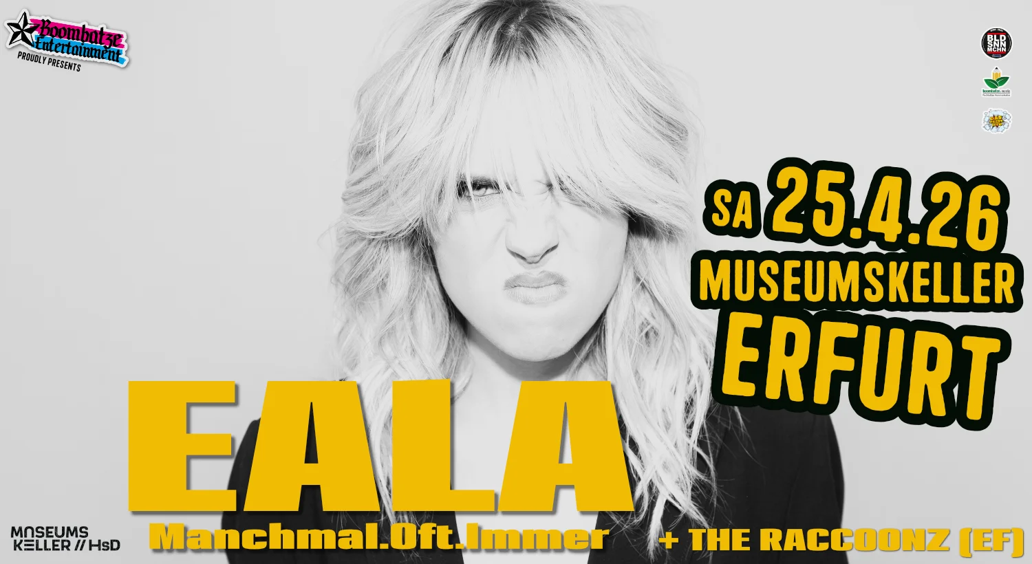 EALA [D] + THE RACCOONZ [EF] | Museumskeller Erfurt