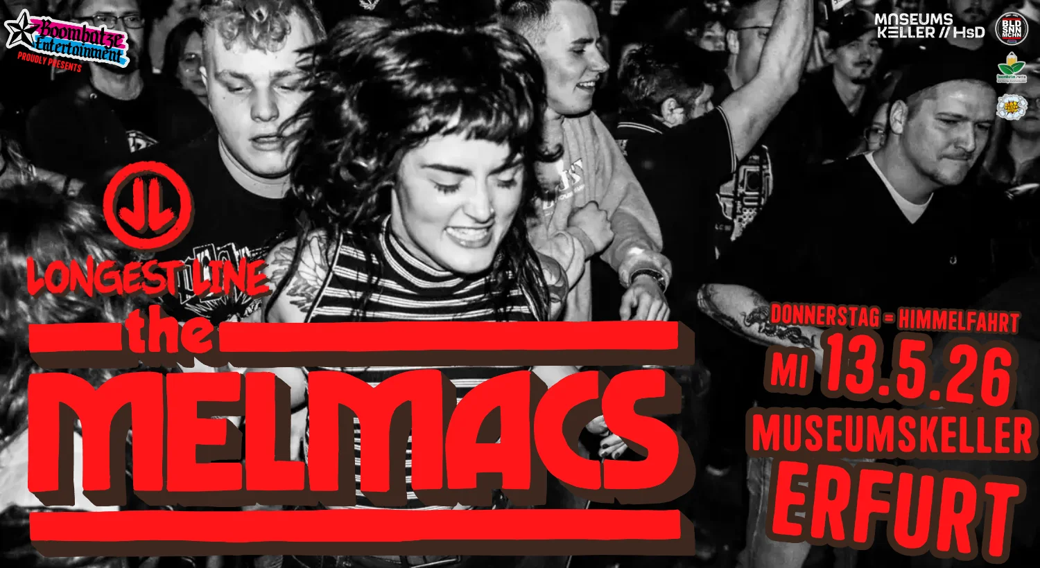 THE MELMACS [DD] + LONGEST LINE [EF] | Museumskeller Erfurt