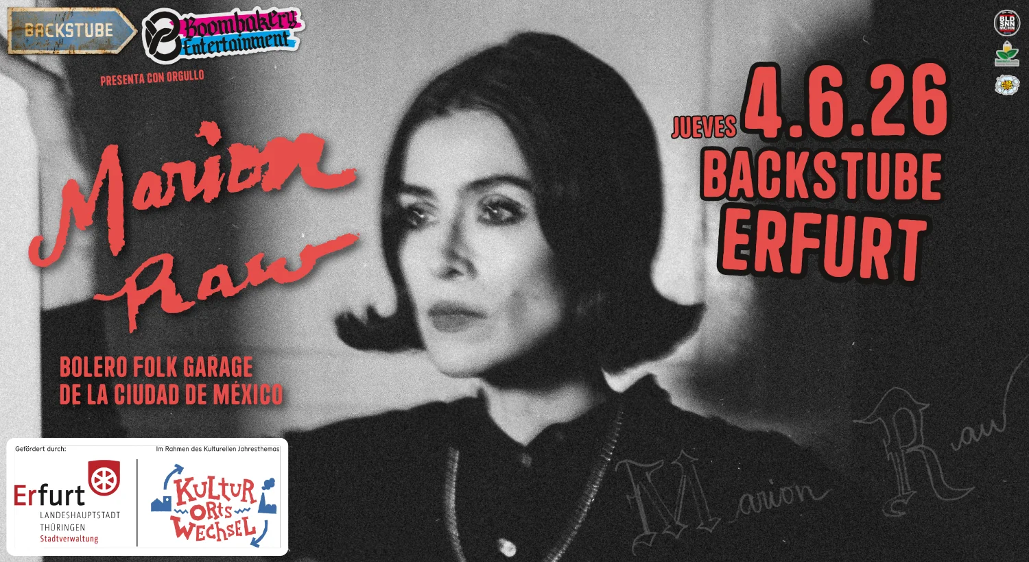 MARION RAW [MEX] | Backstube Erfurt