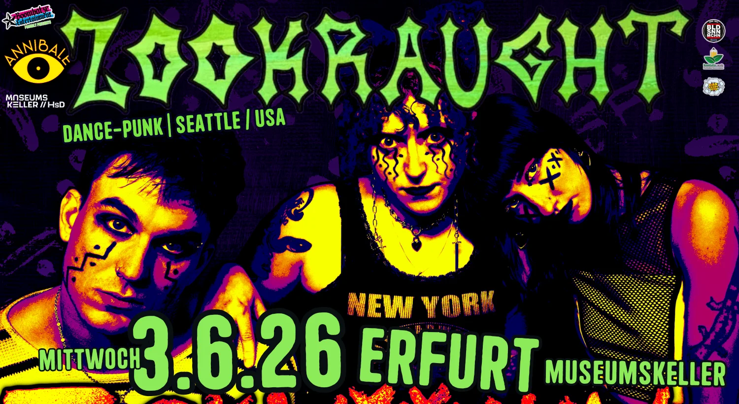 ZOOKRAUGHT [Seattle | USA] | Museumskeller Erfurt