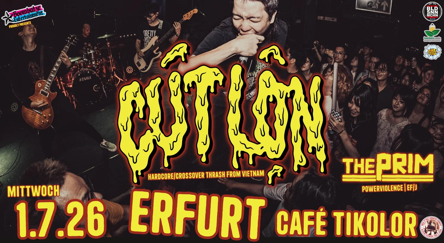 CÚT LỘN [Vietnam] + THE PRIM [EF/J] | Café Tikolor Erfurt
