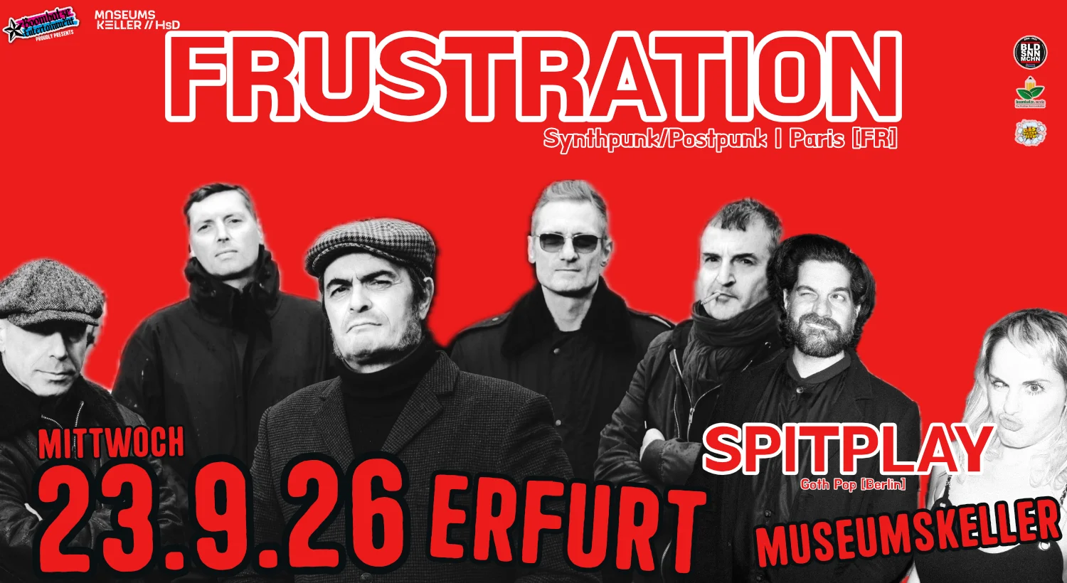 FRUSTRATION [Paris] + WARM EXIT [Brussels] | Museumskeller Erfurt