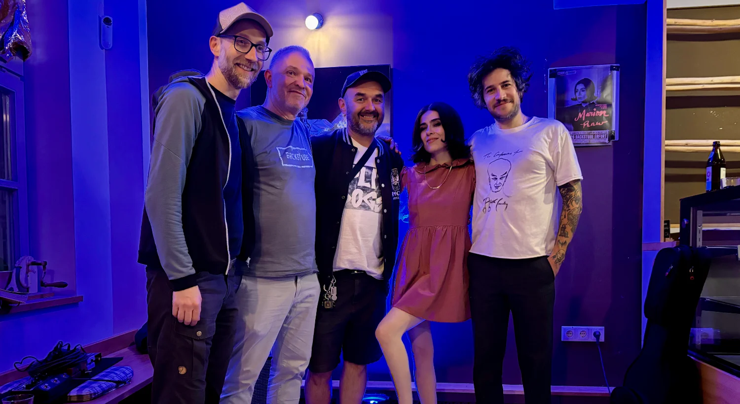 ¡Qué velada tan maravillosa! Muchas gracias a Marion Raw de la Backstube de Erfurt. 🥖✨🎸