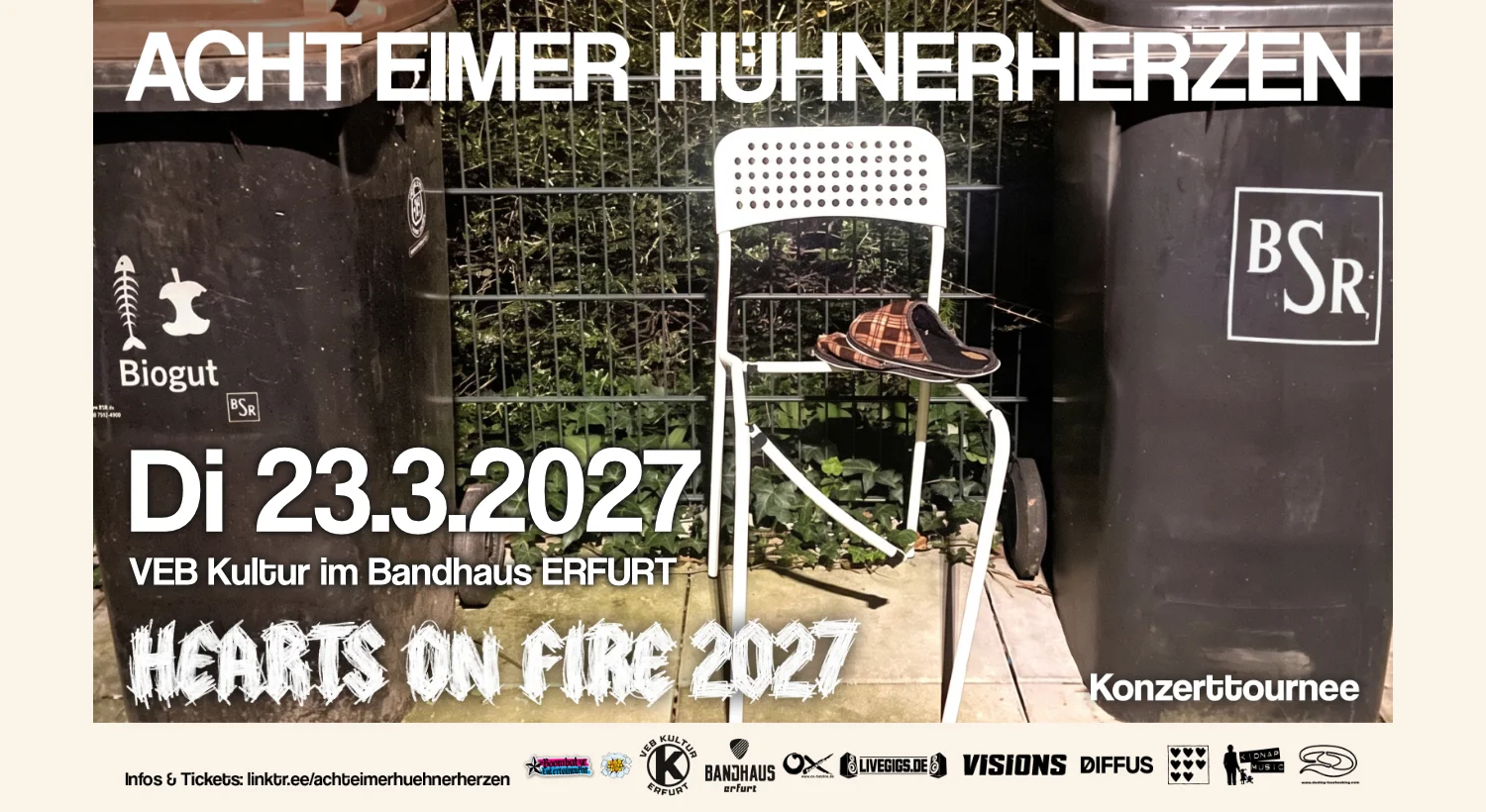 ACHT EIMER HÜHNERHERZEN | VEB Kultur Erfurt